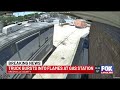 Gas station owner, others on video working to put out truck fire near pumps in Greenville Co.