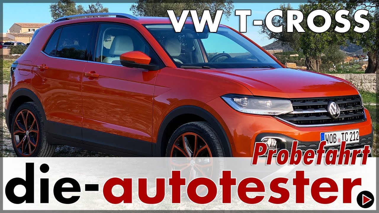 Vw T Cross 1 0 Tsi Probefahrt Im Neuen Volkswagen Kleinwagen Suv Test Review 19 Deutsch Youtube