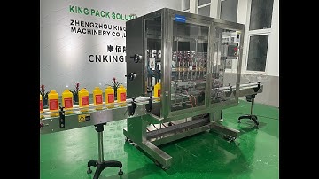 Detailed Introduction for Automatic Liquid Filling Machine 8 nozzle