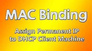MAC Binding DHCP Configuration RHCE - Tech Arkit