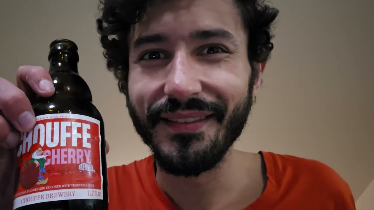 IM BACK!!!! Chouffe Cherry Belgian Brown Ale Review!!!!