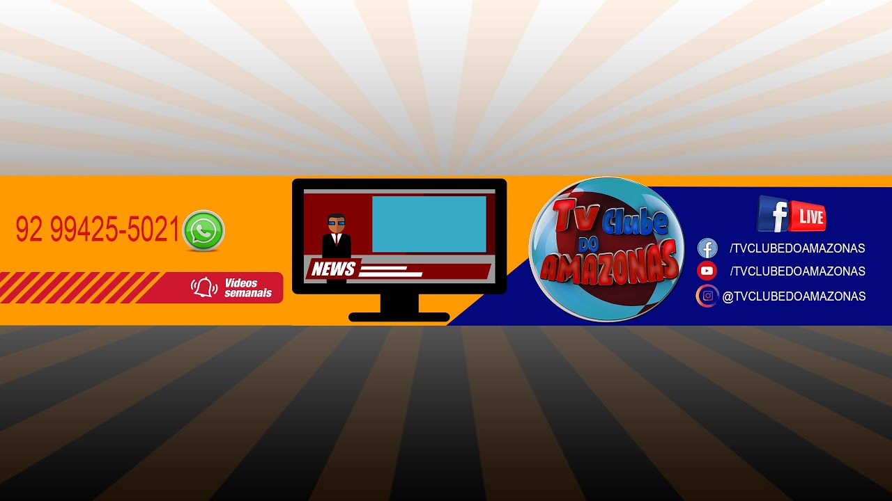 APRESENTADOR FABIANE GIMACK & ARMANDO LESSA - 92 98825-0782 -   Tv Clube do Amazonas