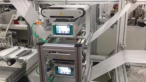 full automatic high speed willow-leaf shape/fish shape face mask packing machine