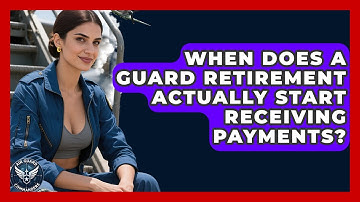 When Does a Guard Retirement Actually Start Receiving Payments? | Air Guard Commanders