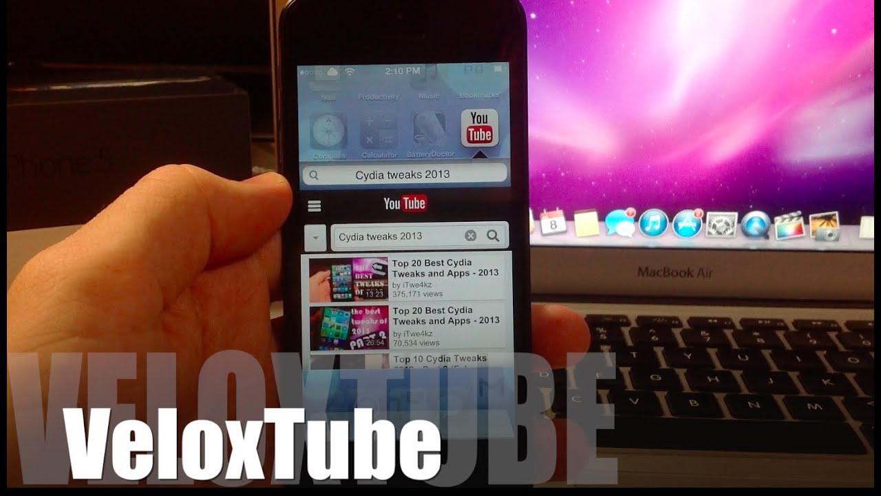 VeloxTube - Free Cydia Tweak