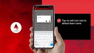 How to edit team name in an unassigned match | Vtrakit Cricket Scoring App screenshot 5