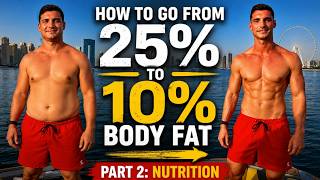 How to Go From 25% to 10% Body Fat. Part 2: Nutrition