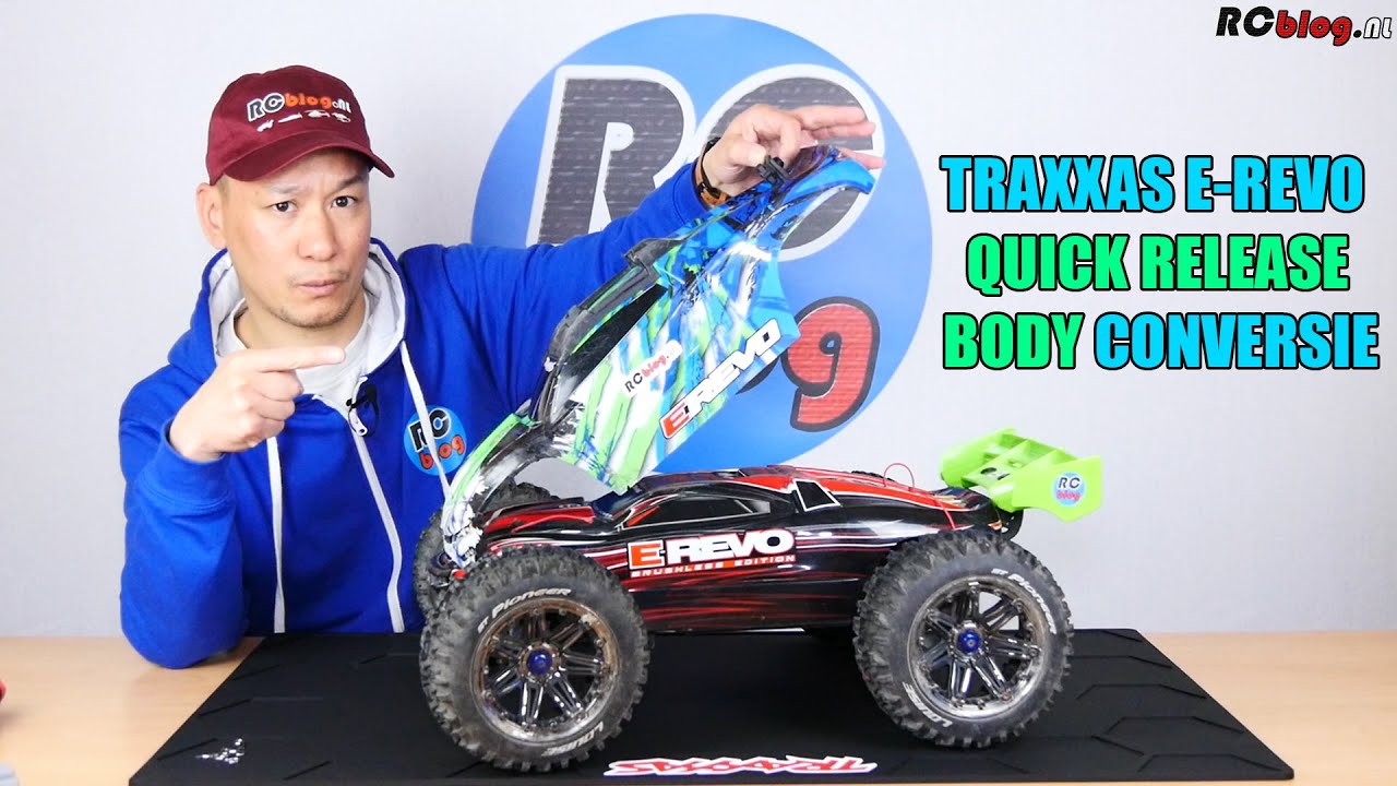 Quick Release Body Conversie Traxxas ERevo YouTube
