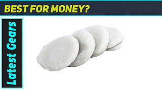 10 Pcs 125mm Wool Polishing Pads: Achieve a Showroom Finish!