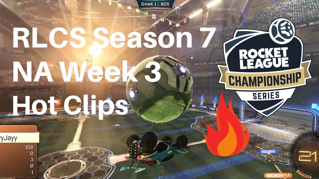 Crazy AyyJayy FLIP RESET| RLCS Season 7 NA Week 3 Hottest Clips (GOALS ...