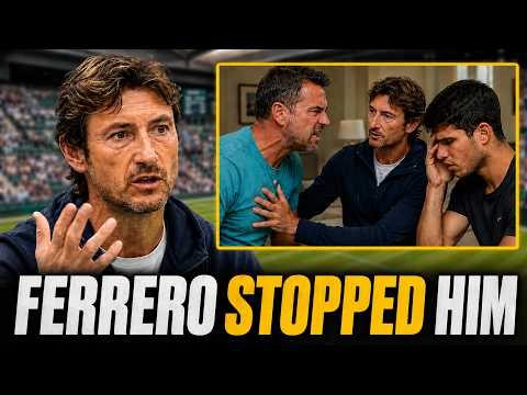 Ferrero Finally Reveals: How he Was Stopping his Father For Destroying Alcaraz