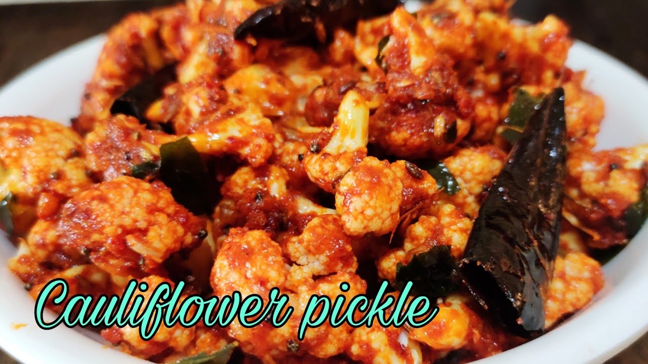 కాలీఫ్లవర్ పచ్చడిCauliflower Avakaya in teluguHow to make