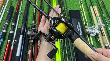 Video 798: Cần Máy Lure Ngang Hàng Đẹp - Cần Câu Lure Giá Siêu Thanh Lí - Cần Ráp Khúc Daiwa Nhật