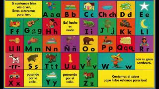 Cancion de la fonética Espanol   -  cantar deletrear leer y escribir