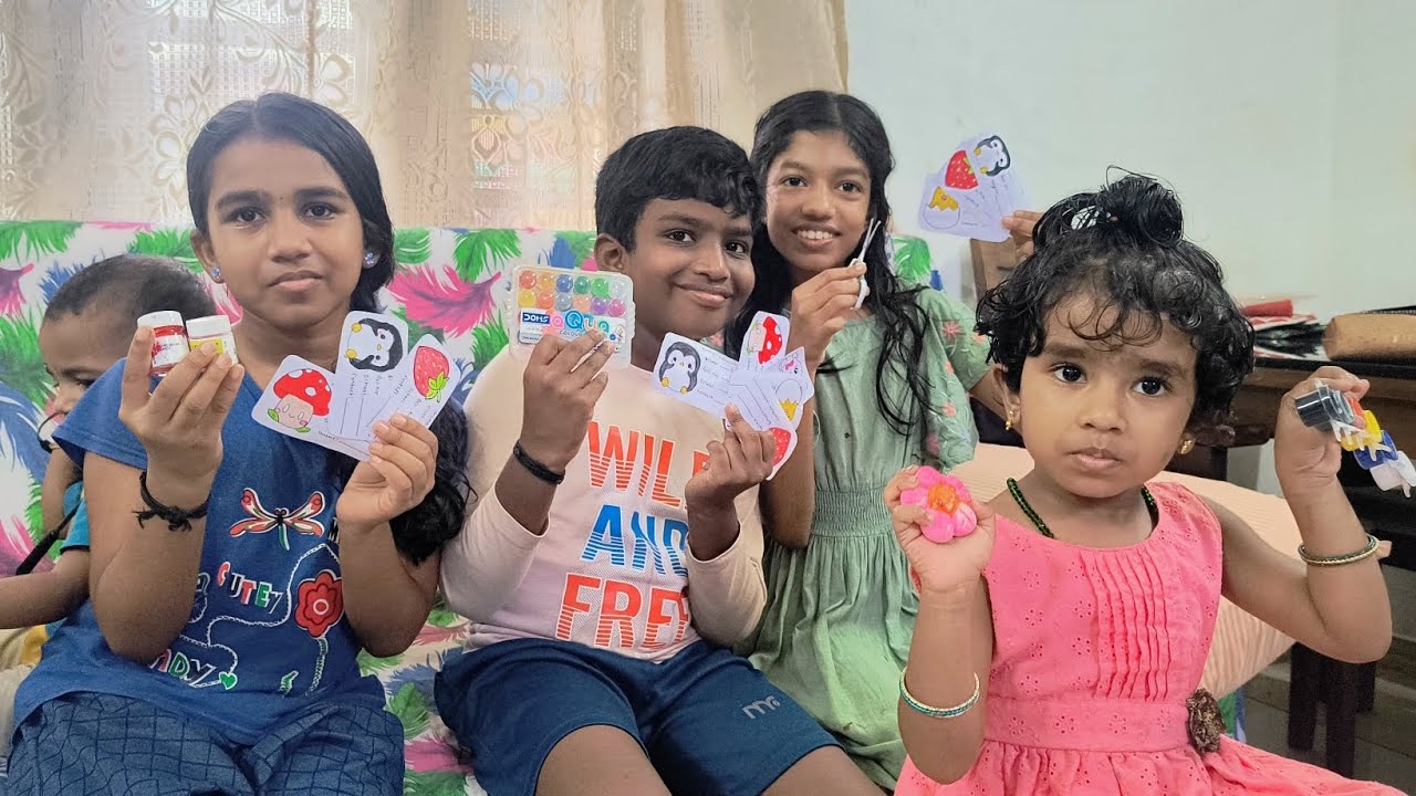 A creative day with my friends😍❤️Name slip making