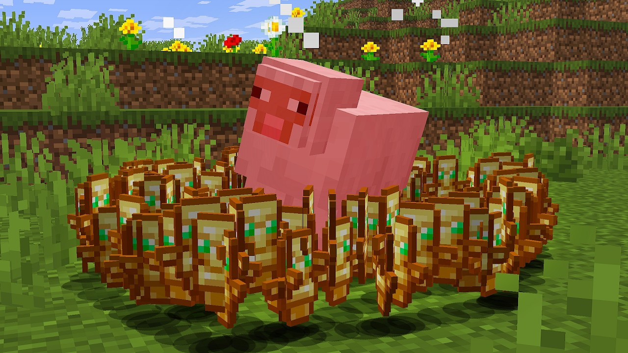 Minecraft BUT Drops Are Random ! - YouTube