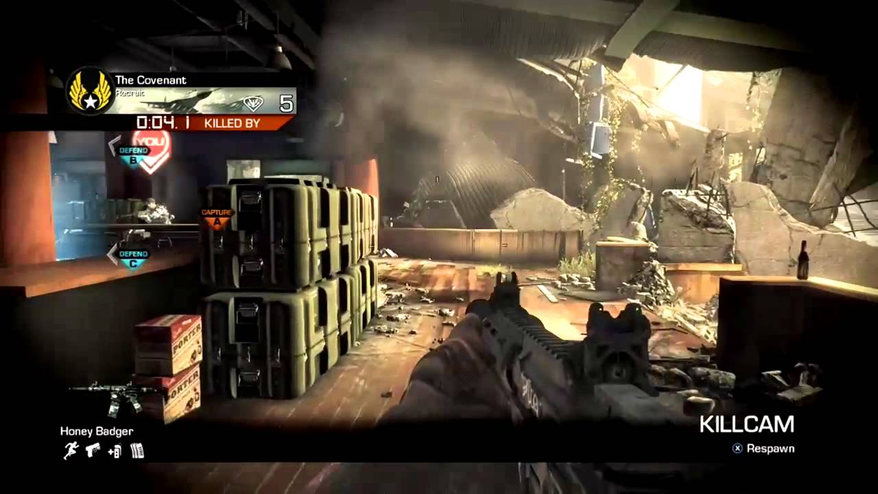 Call of Duty Ghost lag compensation at its finest