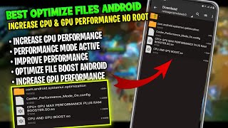 How To Increase Your CPU & GPU Performance System File Android No Root screenshot 5