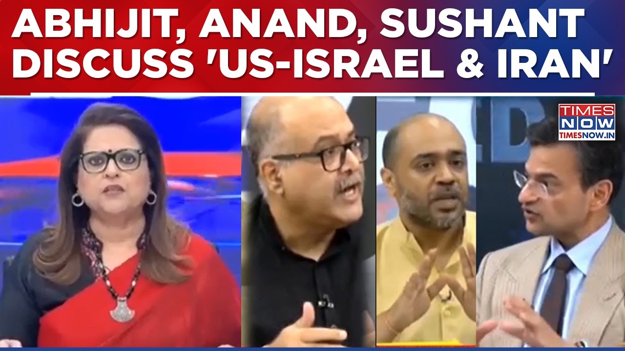 Abhijit Iyer, Anand Ranganathan, Sushant Sareen Discuss Politics Over 'US-Israel & Iran' Situation