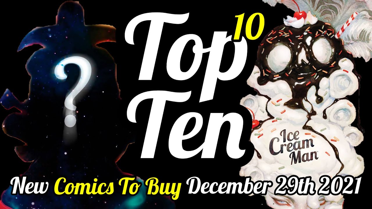 TOP 10 New Comic Books To Buy 🤮 December 29th 2021 Hot Comics MERRY CHRISTMAS