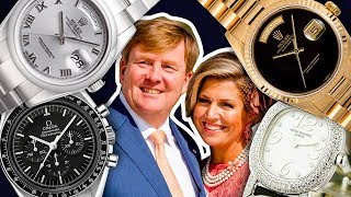 De horloges van het Nederlands Koningshuis  WillemAlexander, Maxima, Beatrix, Bernhard