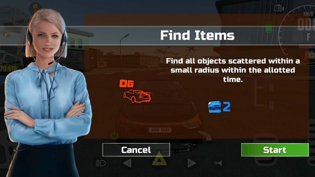How to do Find Items— car simulator 2 