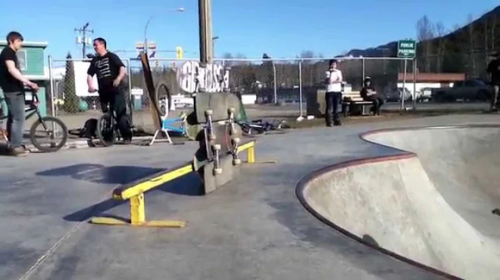kenneth jumping over boards