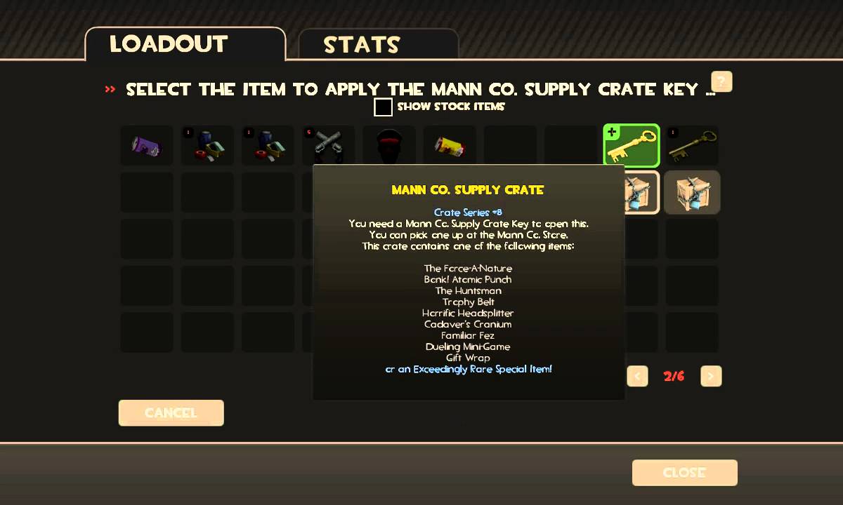 TF2-Unboxing 7 crates