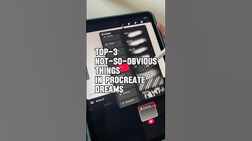 Top-3 not-so-obvious things in Procreate Dreams 🤔 #procreatedreams #procreateanimation
