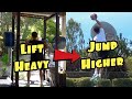 Jump Training: LIFTING HEAVY AF