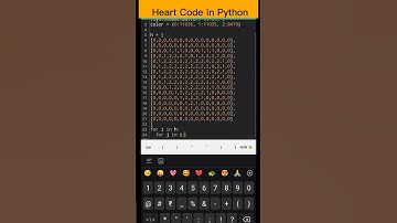 Heart in python 🐍 || python coding status 😍😜 #shorts   #programming  #turtle  #python