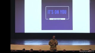 MSgt Brown - Resiliency Speaker
