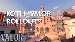 Simple Rollouts on koth_valor_rc1