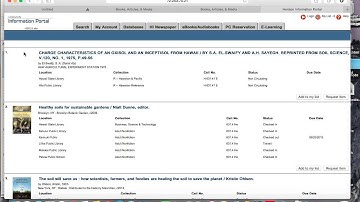 Hawaii State Public Library  Requesting a Book