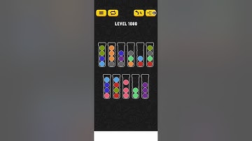 Ball sort level 1080