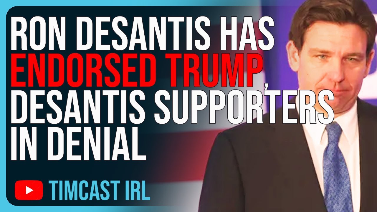 Ron DeSantis Has ENDORSED TRUMP, DeSantis Supporters REFUSE To Accept Trump Nomination, TRUMP WINS