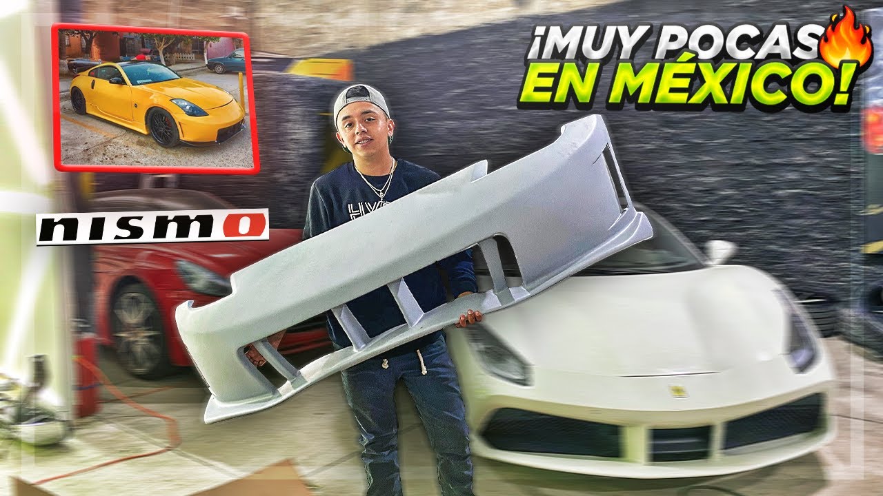 NUEVA FACIA NISMO v3 PARA EL 350z| AL FIN TENEMOS TODAS LAS PIEZAS! | GUS LOPEZ |