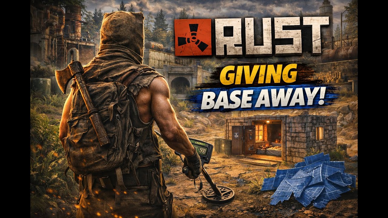 Real solo RUST Wipe – I Gave My Base Away