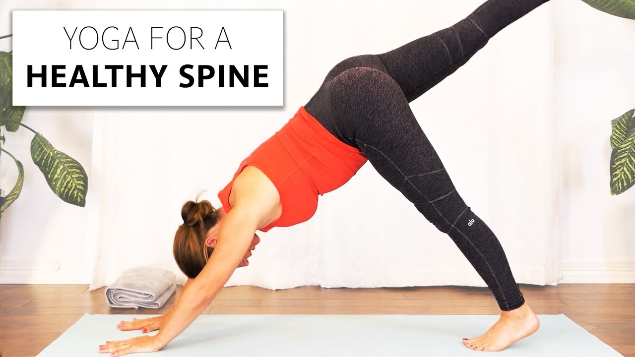 Beginners Yoga for Balance with Tessa, at home workout for a Healthy Spine!