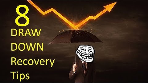 8 Simple Tips to Recovering from a Drawdown like a Trading Professional!