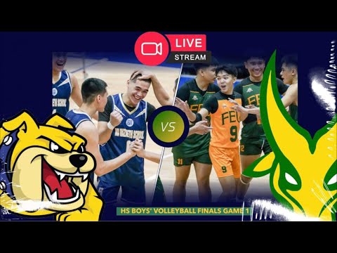 FEU Diliman vs NUNS | High School Boys’ Volleyball Finals Game 1