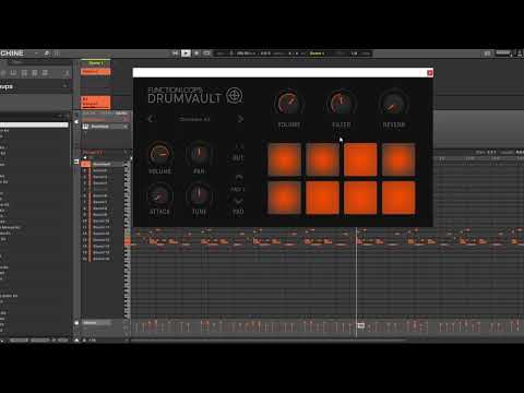DrumVault Free Drum Machine Virtual Instrument Plugin by Function Loops
