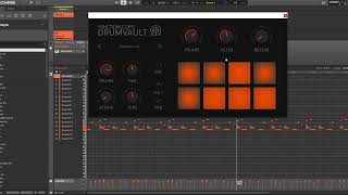 DrumVault Drum Machine Virtual Instrument Plugin by Function Loops