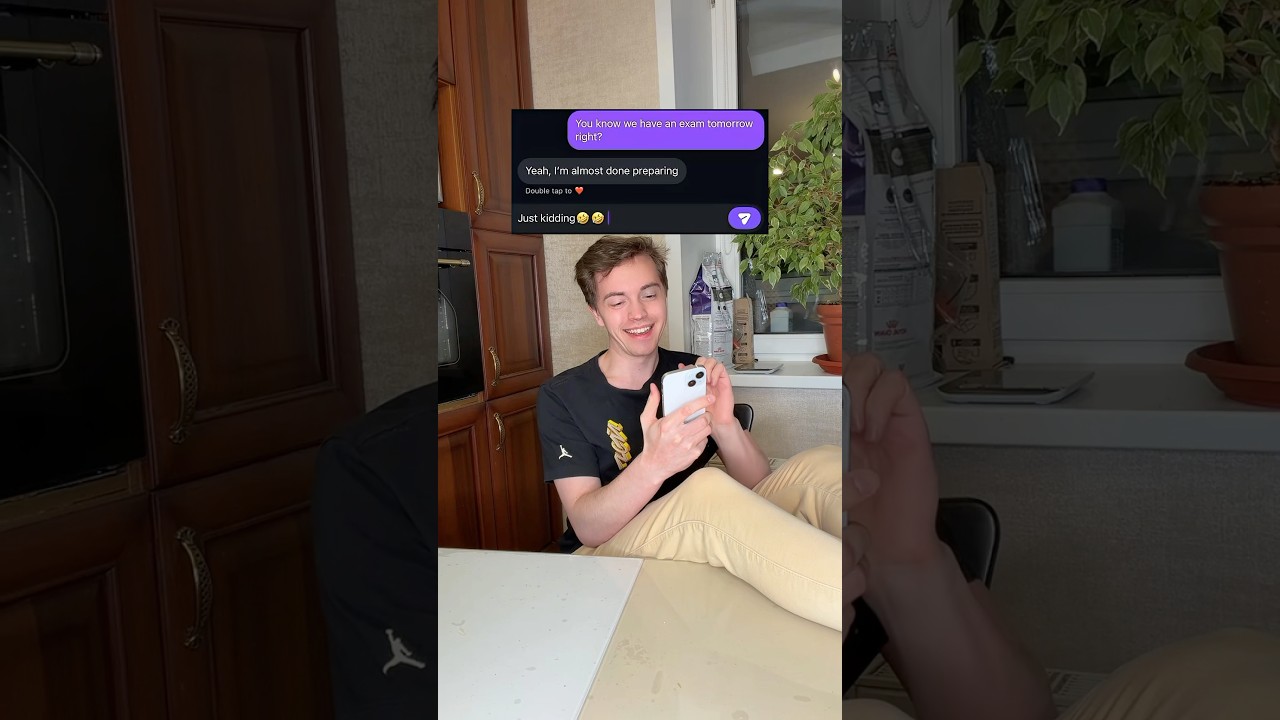 When there’s an exam tomorrow 💀