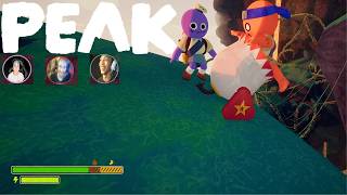 Teaching A Newbie The Ropes! | PEAK FriendSlop!
