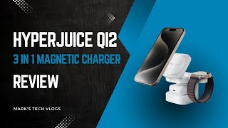HyperJuice Qi2 3 in 1 Magnetic Charging Stand Review - Ideal for Apple users!