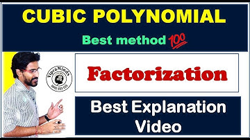 How to factorise cubic Polynomiasl | Class 9 Polynomials ncert  | factoring cubic polynomials