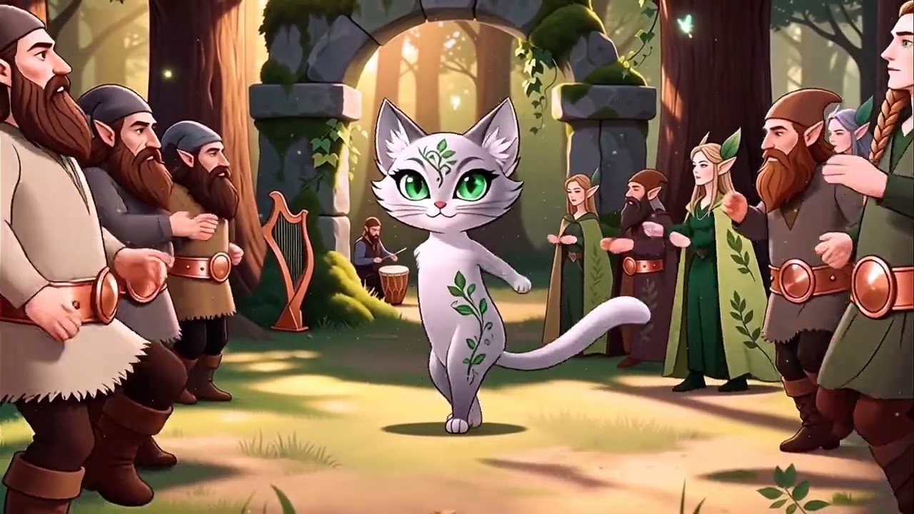 Miau Calima 🔯 Epic Celtic Cat Song | Moonvyrn