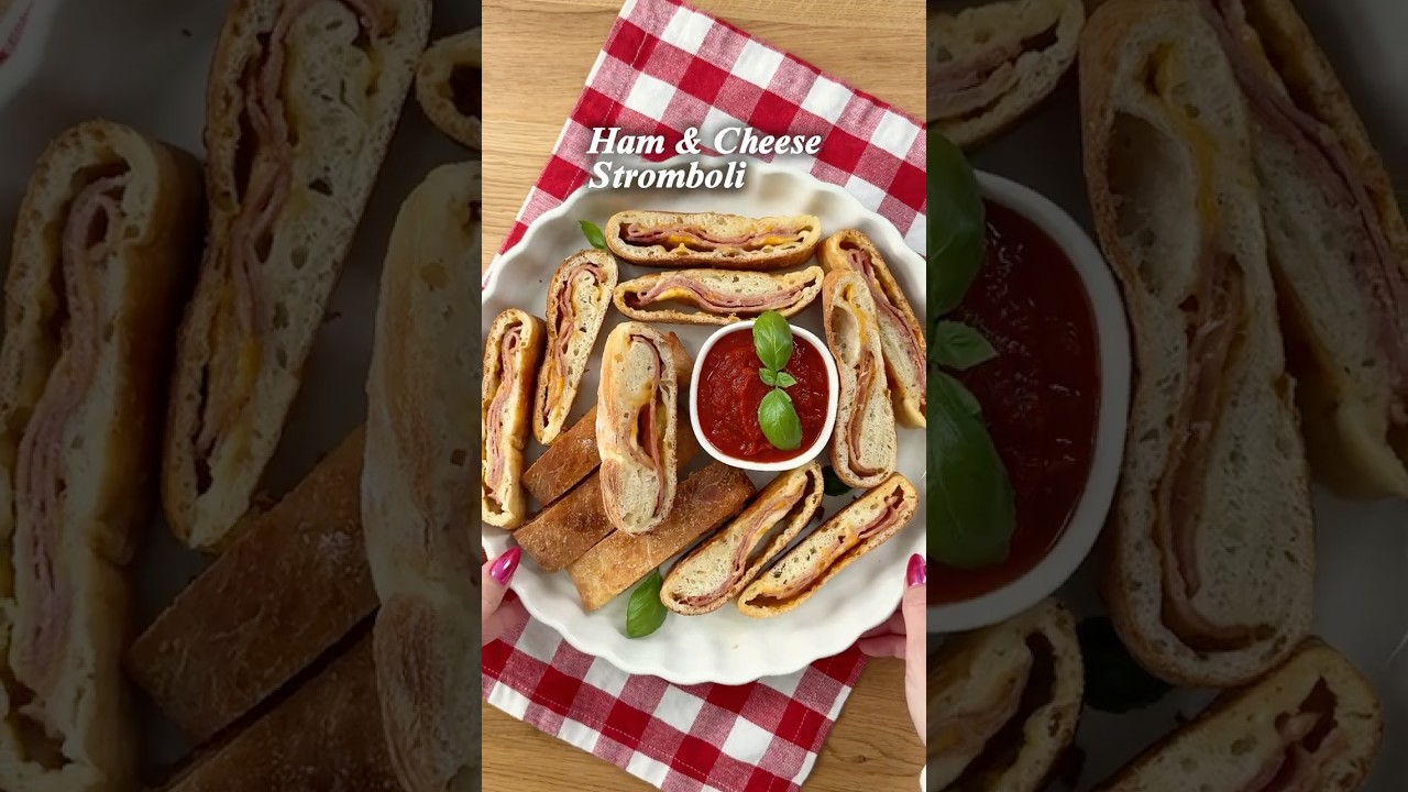 Вкусная закуска для просмотра спортивных матчей (стромболи!)