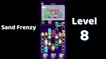 Sand Frenzy Level 8 Walkthrough | Fast Puzzle Guide & Tips – Go Answer